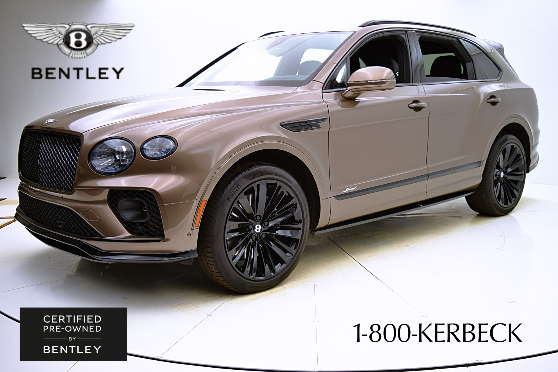 Certified 2021 Bentley Bentayga Speed with VIN SJAAR2ZV0MC036331 for sale in Palmyra, NJ