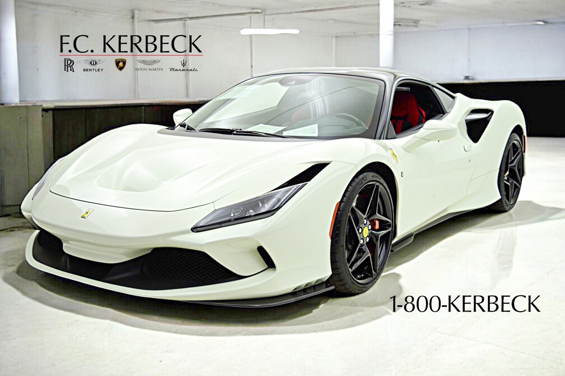 Used 2021 Ferrari F8 Base with VIN ZFF92LLA3M0262075 for sale in Palmyra, NJ